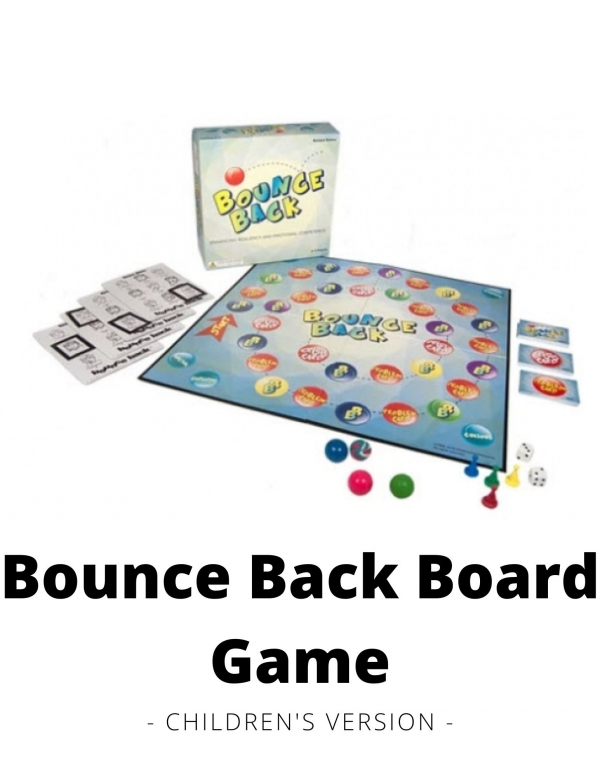 Bounce Back Board Game Children's Version (Ages 8-12)